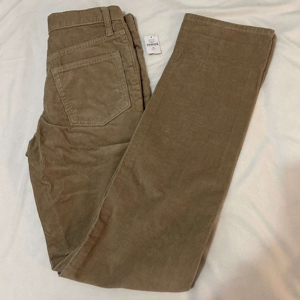 GAP Tan Corduroy Pants